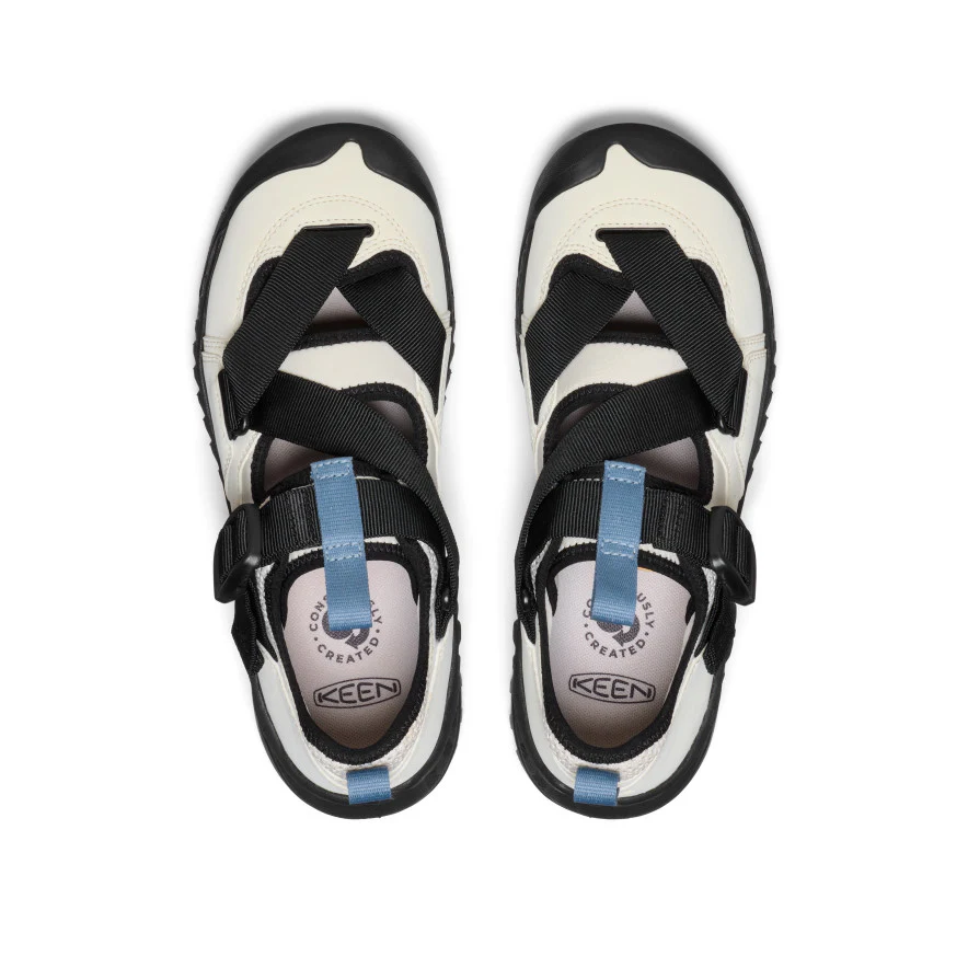 All Gender Hoodzerra Sandal  |  Silver Birch/Black - Image 4