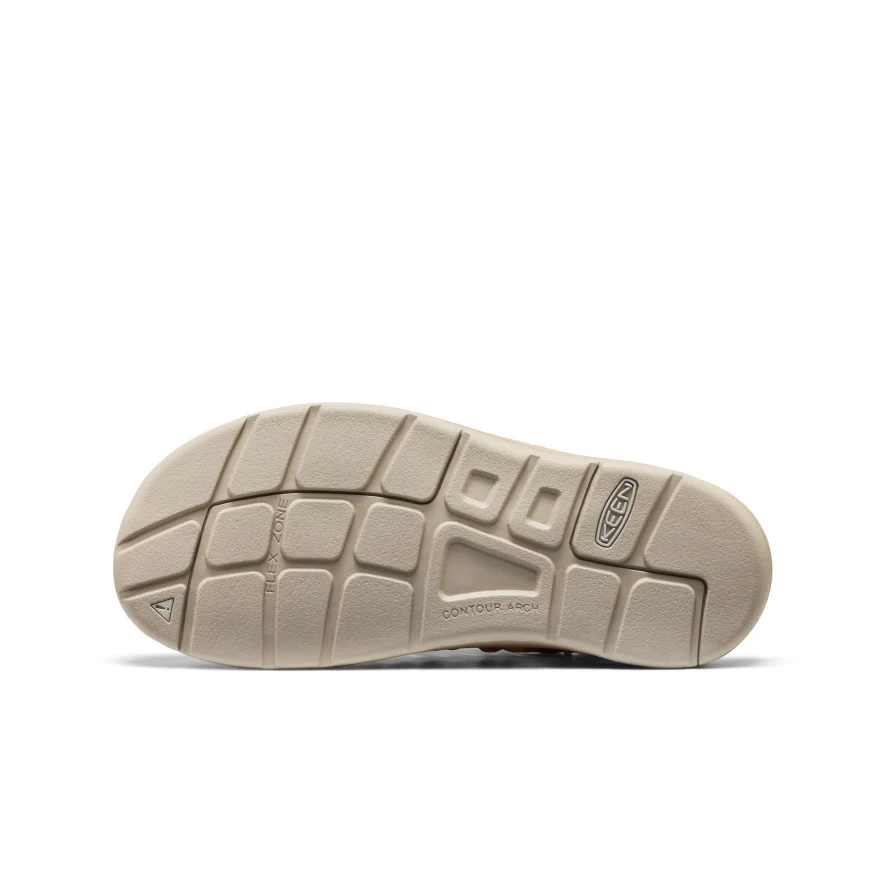 All Gender UNEEK Leather Sneaker  |  Oak Buff/Plaza Taupe - Image 6
