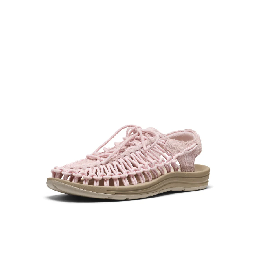All Gender UNEEK Leather Sneaker  |  Pale Lilac/Plaza Taupe - Image 3