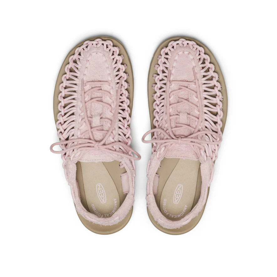 All Gender UNEEK Leather Sneaker  |  Pale Lilac/Plaza Taupe - Image 4