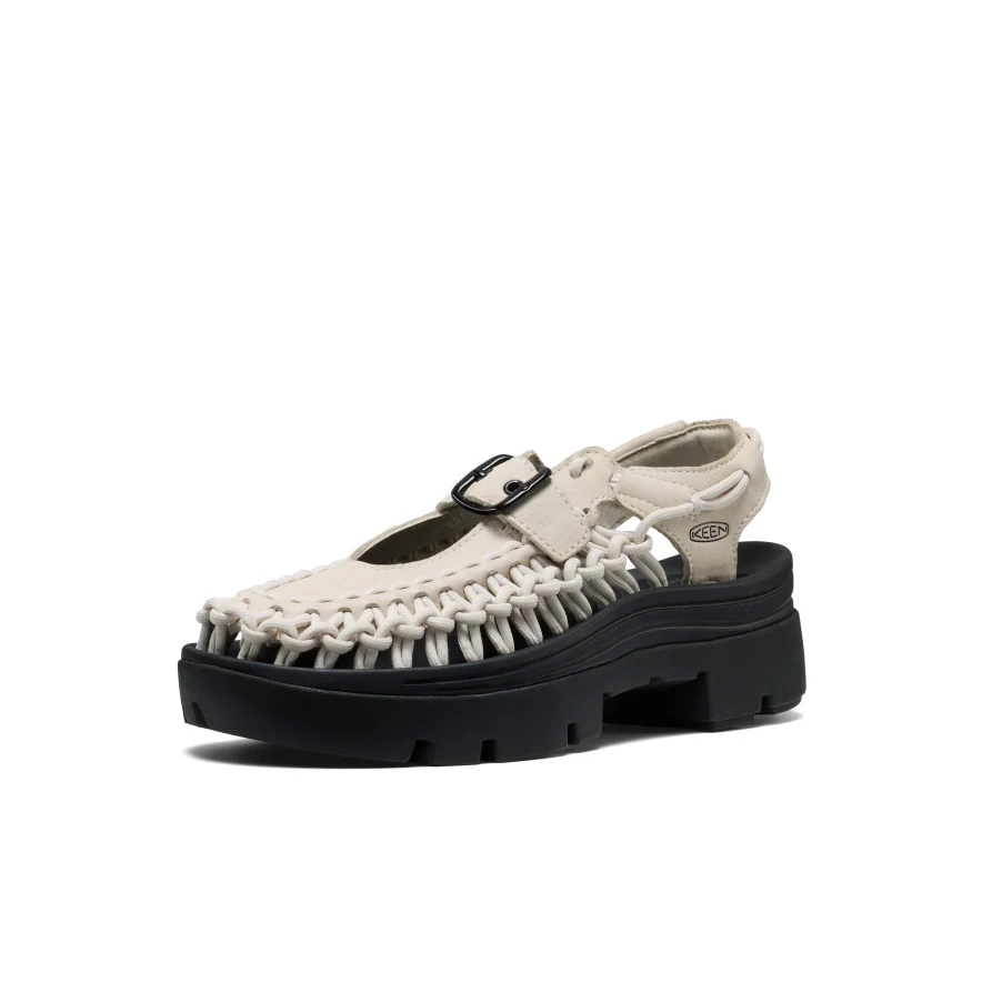 All Gender UNEEK PLT Mary Jane Sneaker  |  Birch Smooth Lea - Image 3
