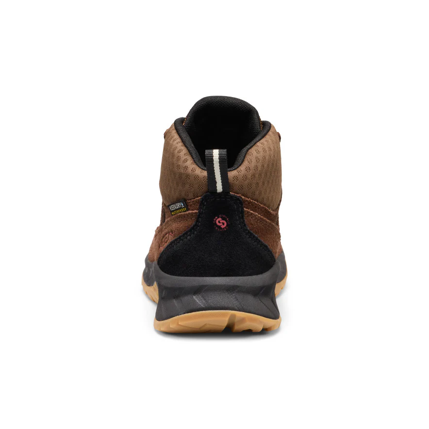 Big Kids' Hightrail Waterproof Hiking Boot  |  Dark Earth/Garnet - Image 5