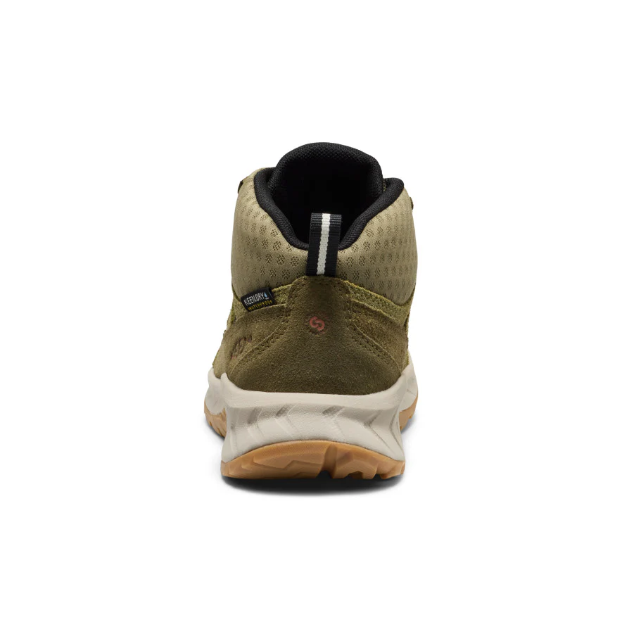 Big Kids' Hightrail Waterproof Hiking Boot  |  Dark Olive/Martini Olive - Image 5