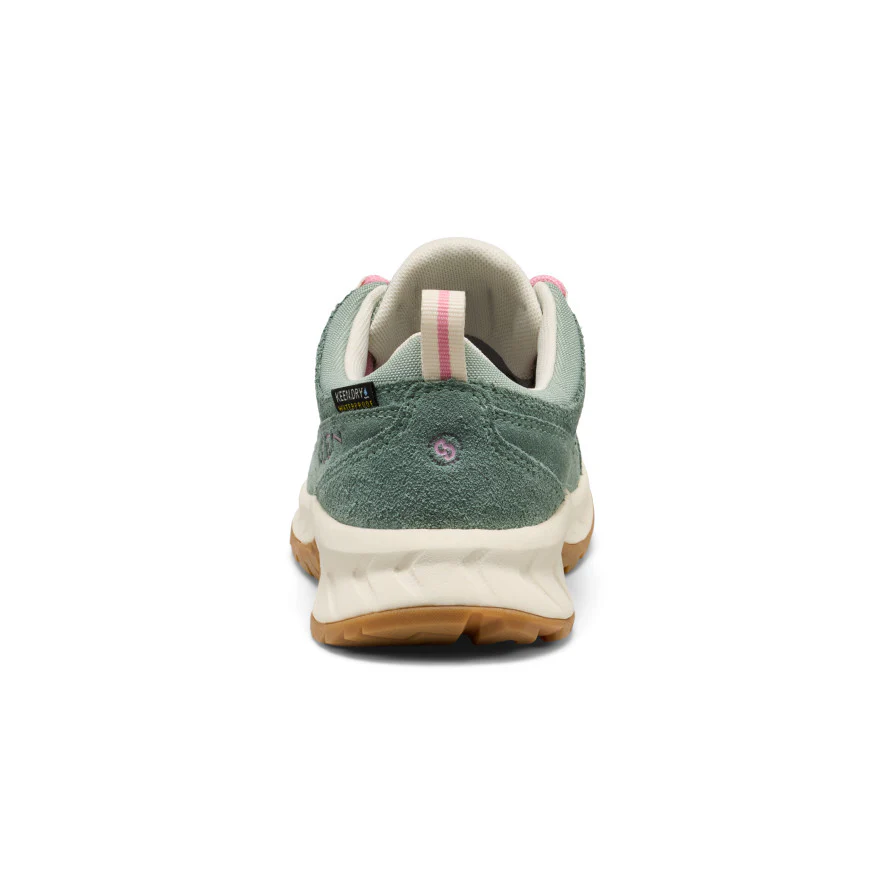 Big Kids' Hightrail Waterproof Hiking Shoe  |  Lily Pad/Cashmere Rose - Image 5