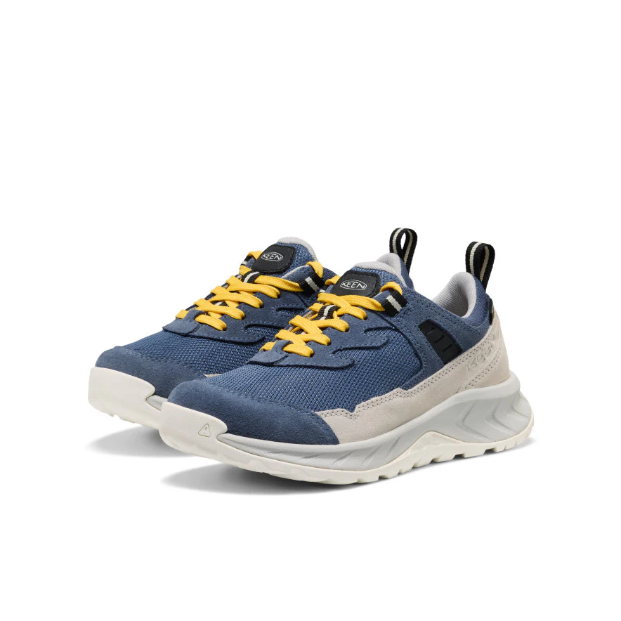 Big Kids' Hightrail Waterproof Hiking Shoe  |  Vintage Indigo/Alloy - Image 2