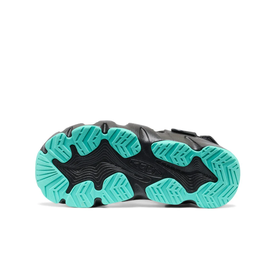 Big Kids' HyperFLT Clog  |  Black/Bright Aqua - Image 6