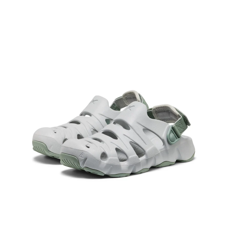 Big Kids' HyperFLT Clog  |  Vapor/Lily Pad - Image 2