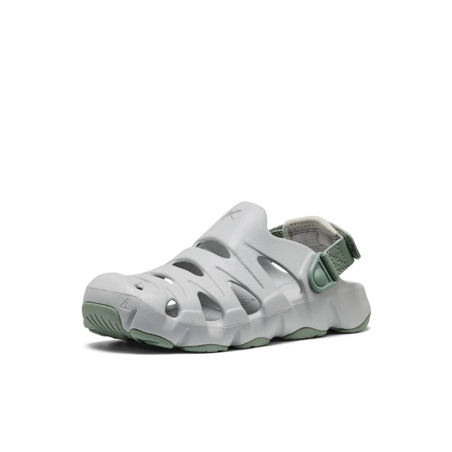 Big Kids' HyperFLT Clog  |  Vapor/Lily Pad - Image 3