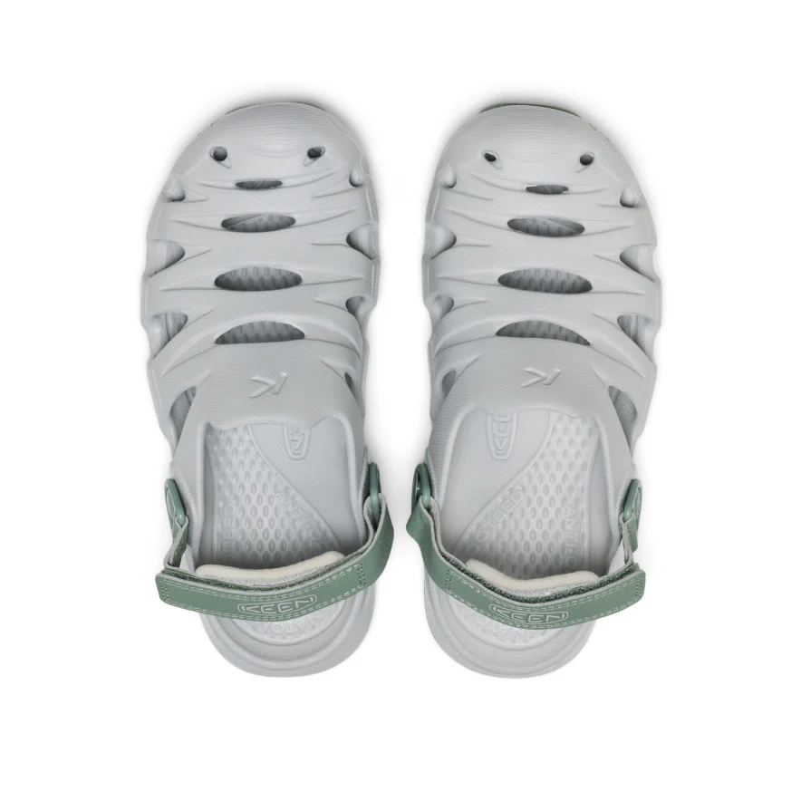 Big Kids' HyperFLT Clog  |  Vapor/Lily Pad - Image 4