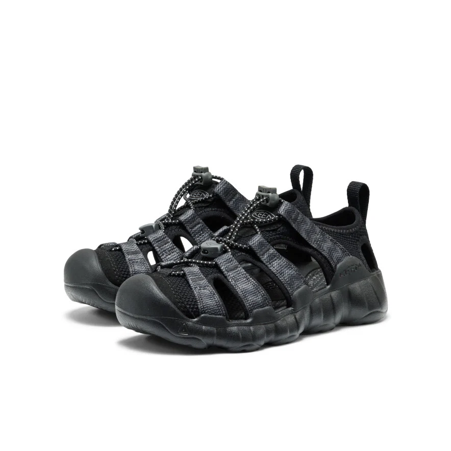 Big Kids' Hyperport H2 Sandal  |  Black/Steel Grey - Image 2