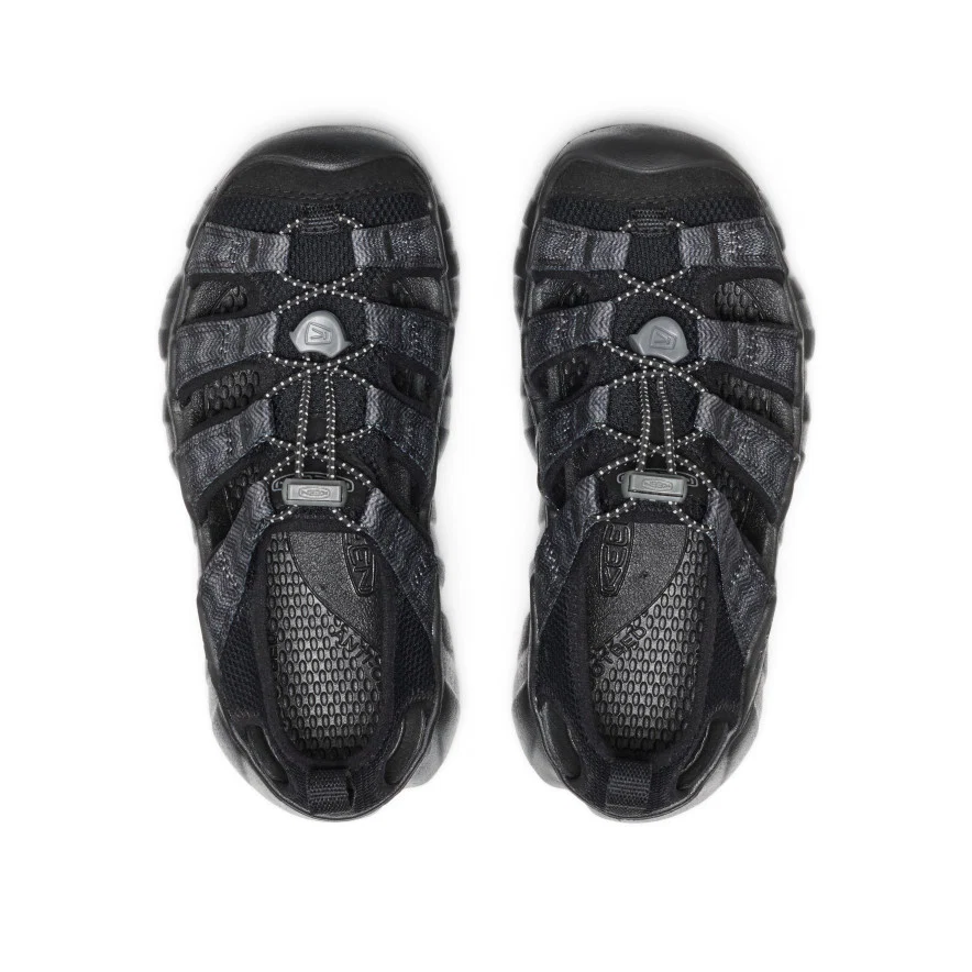 Big Kids' Hyperport H2 Sandal  |  Black/Steel Grey - Image 4