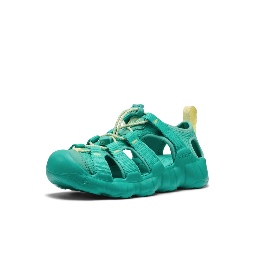 Big Kids' Hyperport H2 Sandal  |  Bright Aqua/Wax Yellow - Image 3