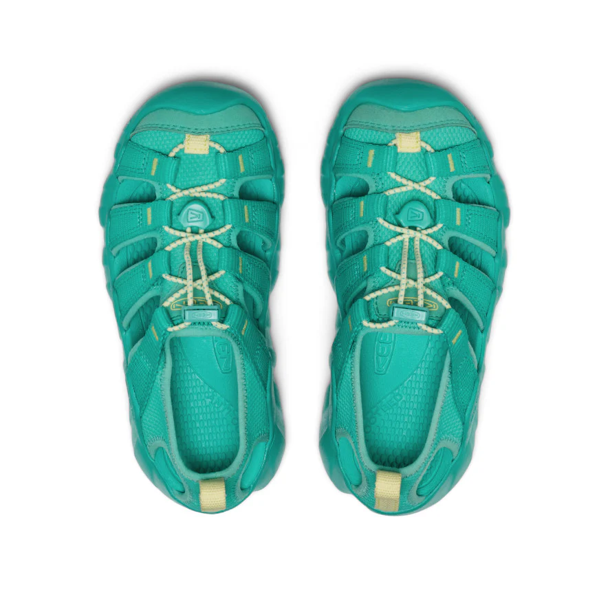 Big Kids' Hyperport H2 Sandal  |  Bright Aqua/Wax Yellow - Image 4