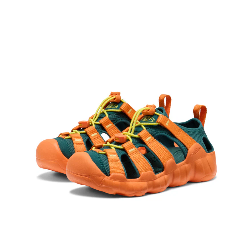 Big Kids' Hyperport H2 Sandal  |  Mediterranea/Orange Peel - Image 2