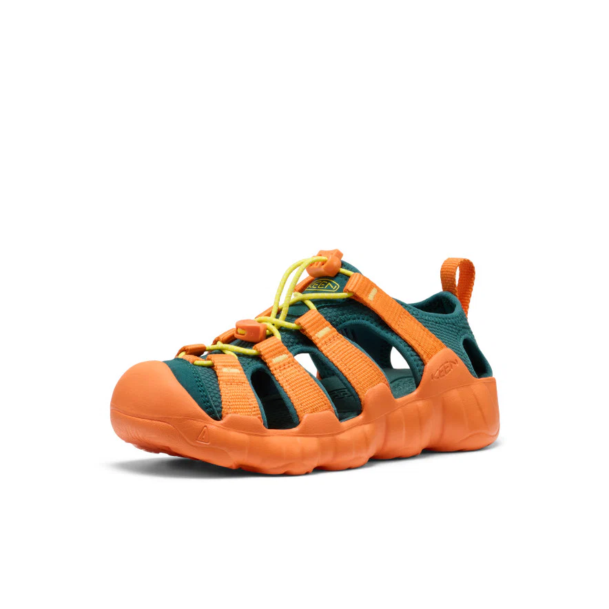Big Kids' Hyperport H2 Sandal  |  Mediterranea/Orange Peel - Image 3