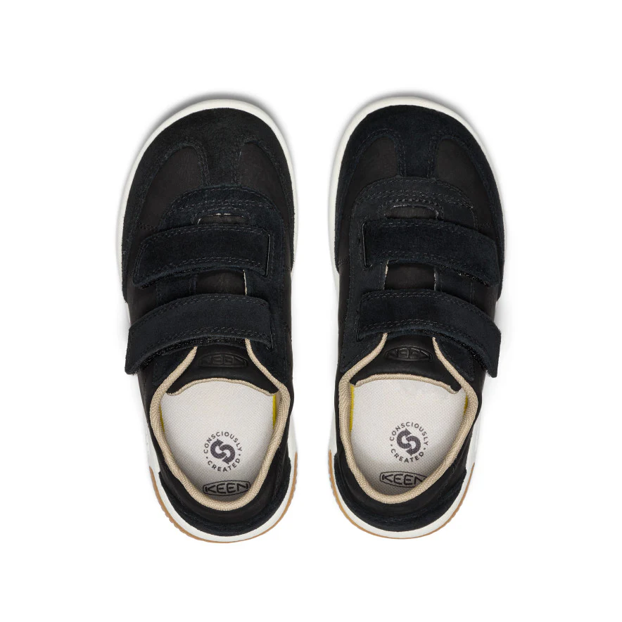 Big Kids' KNX T-Toe Sneaker  |  Black/Star White - Image 4