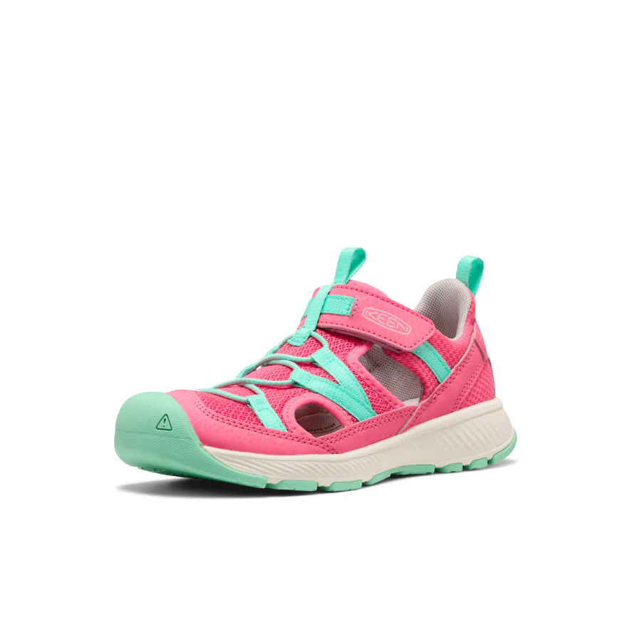 Big Kids' Motozoa Sandal  |  Pink Lemonade/Cabbage - Image 3
