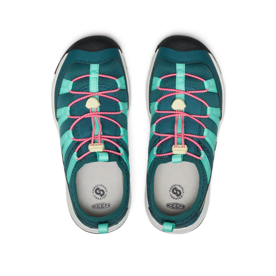 Big Kids' Motozoa Sneaker | Mediterranea/Pink Lemonade - Image 4