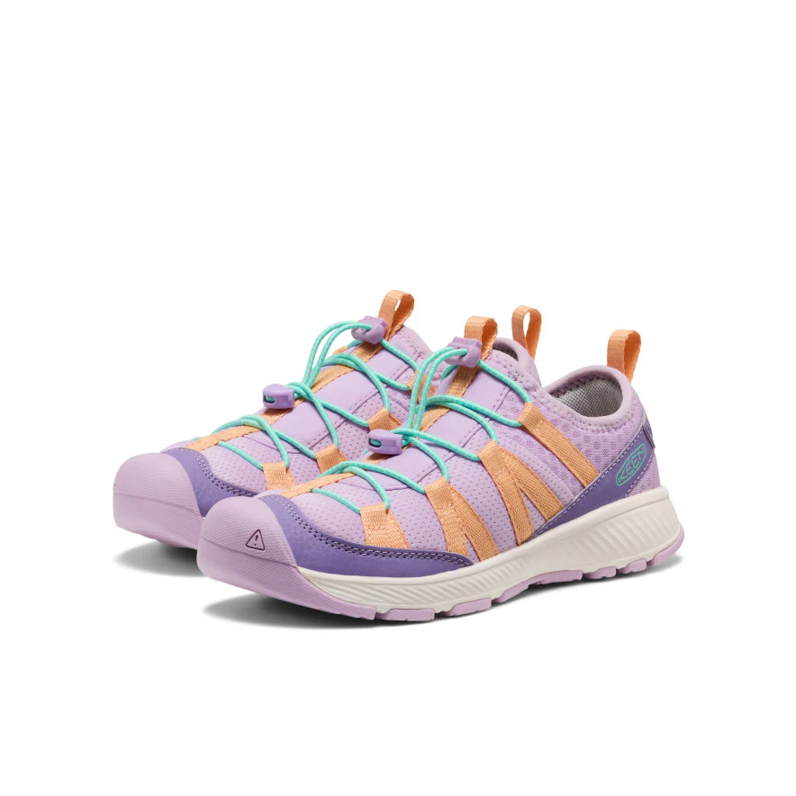 Big Kids' Motozoa Sneaker | Purple Haze/Peach Fuzz - Image 2