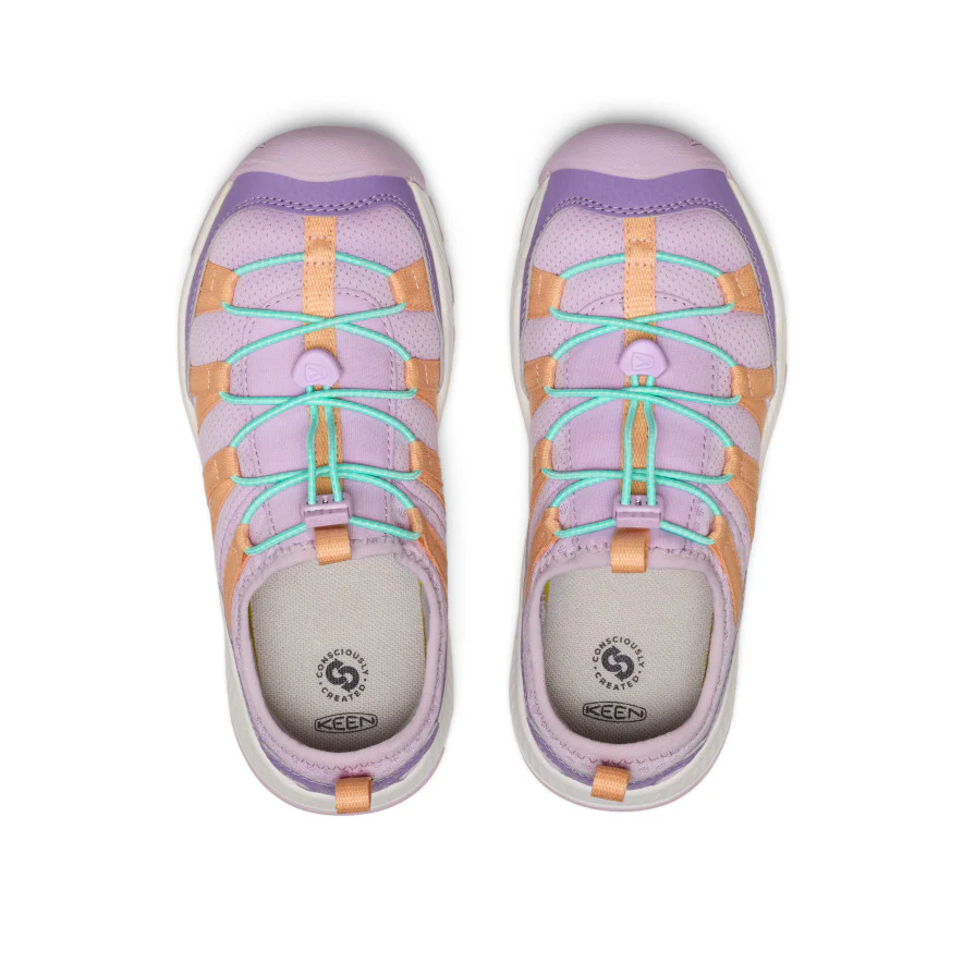 Big Kids' Motozoa Sneaker | Purple Haze/Peach Fuzz - Image 4