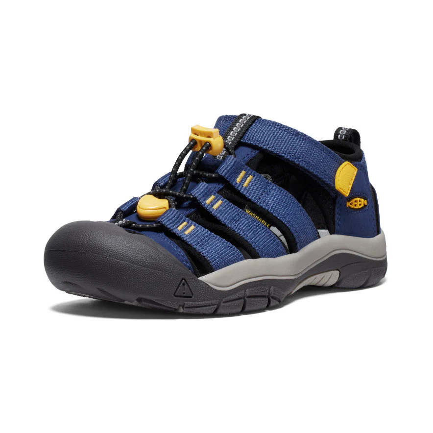 Big Kids' Newport H2 | Naval Academy/Keen Yellow - Image 3