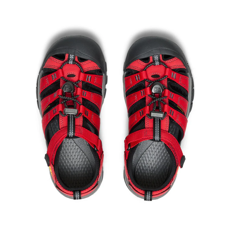 Big Kids' Newport H2  |  Ribbon Red/Gargoyle - Image 4