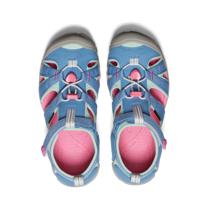Big Kids' Seacamp II CNX  |  Coronet Blue/Hot Pink - Image 4