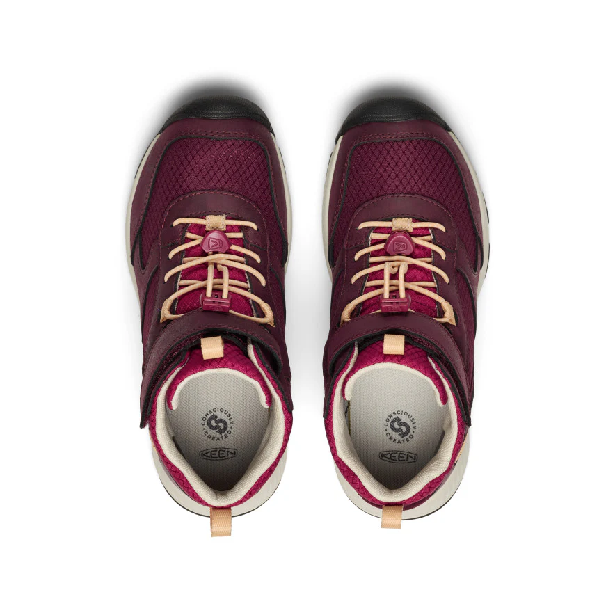 Big Kids' Skua Waterproof Boot  |  Fig/Peach Fuzz - Image 4