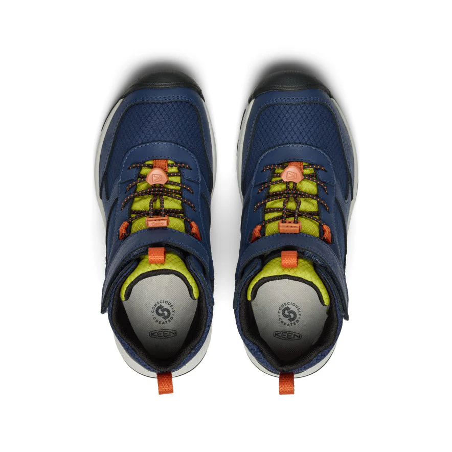 Big Kids' Skua Waterproof Boot  |  Naval Academy/Rogue Green - Image 4