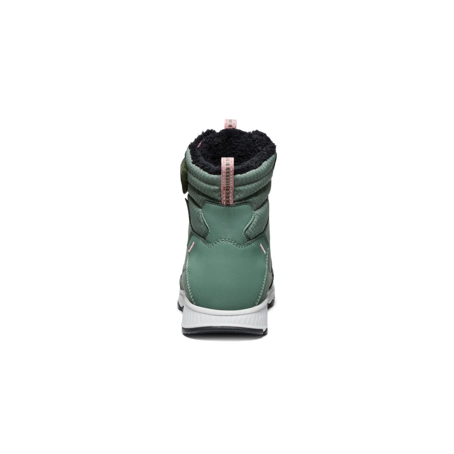 Big Kids' Skua Waterproof Winter Boot  |  Dark Forest/Rose Elegance - Image 5