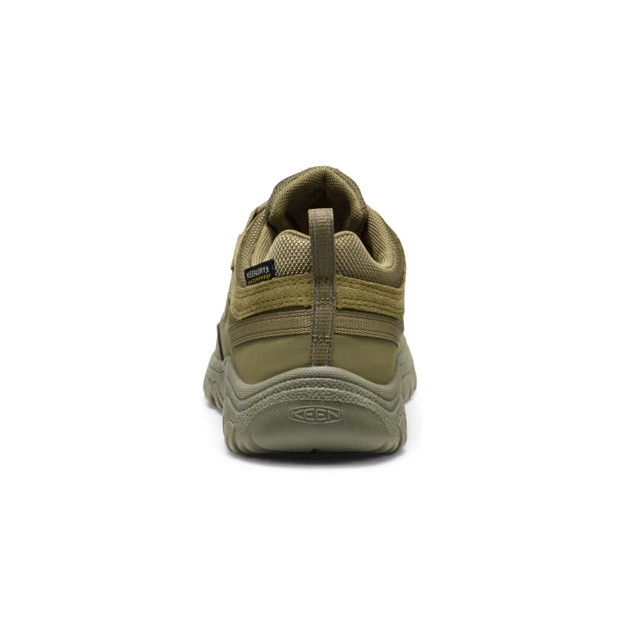 Big Kids' Targhee IV Waterproof Hiking Shoe  |  Martini Olive - Image 5