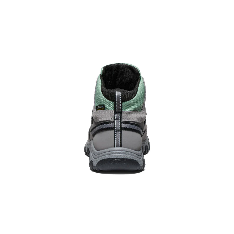 Big Kids' Targhee IV Waterproof Hiking Boot  |  Alloy/Granite Green - Image 5