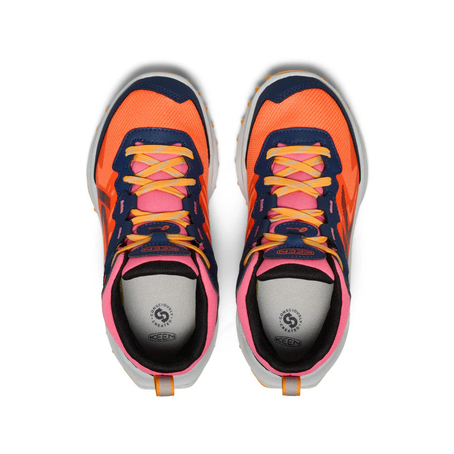 Big Kids' Zionic Waterproof Boot | Naval Academy/Nasturtium - Image 4