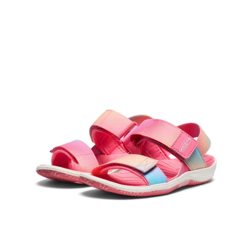 Little Kids' Elle Backstrap  |  Ombre Pink Lemonade - Image 2