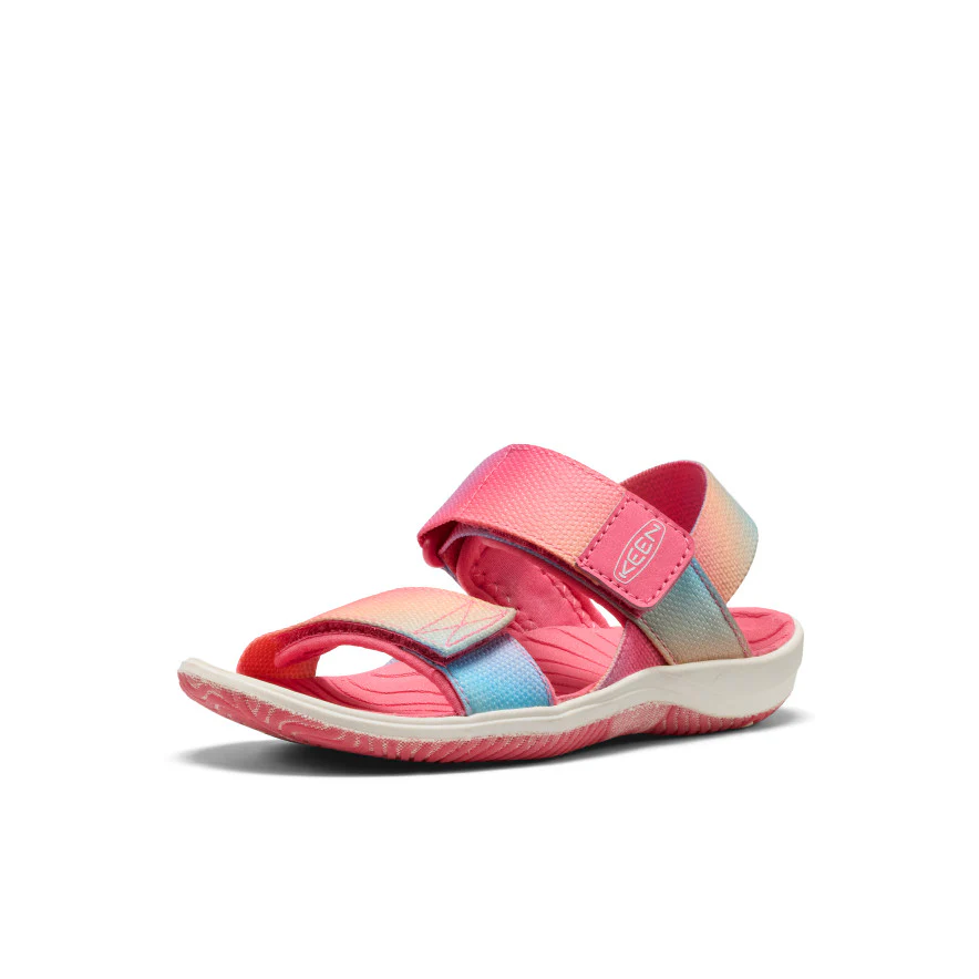 Little Kids' Elle Backstrap  |  Ombre Pink Lemonade - Image 3