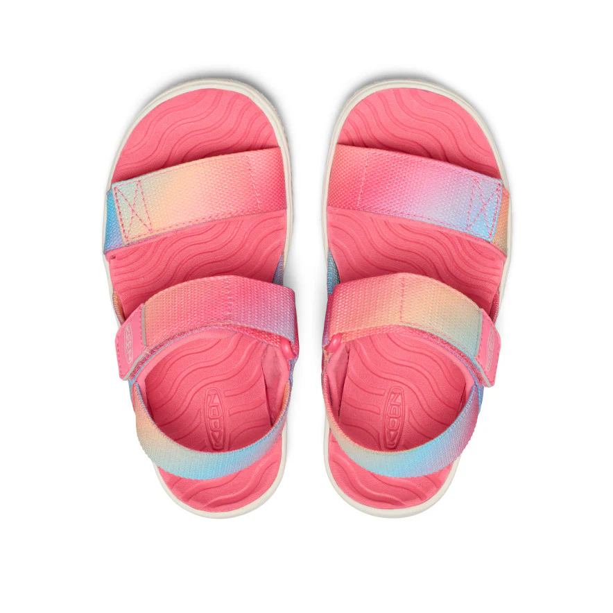 Little Kids' Elle Backstrap  |  Ombre Pink Lemonade - Image 4