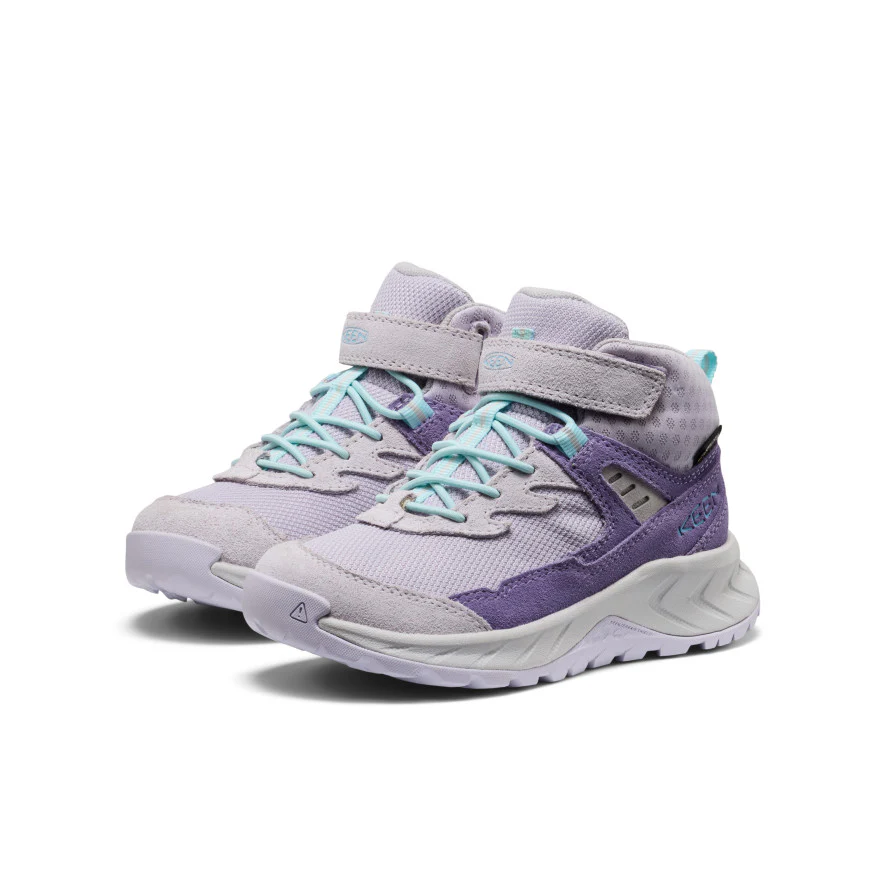 Little Kids' Hightrail Waterproof Hiking Boot  |  Purple Haze/Thistle - Image 2
