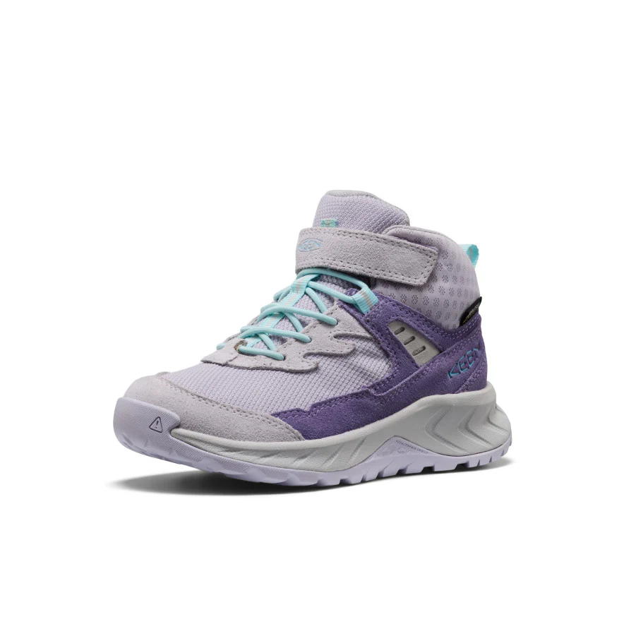 Little Kids' Hightrail Waterproof Hiking Boot  |  Purple Haze/Thistle - Image 3