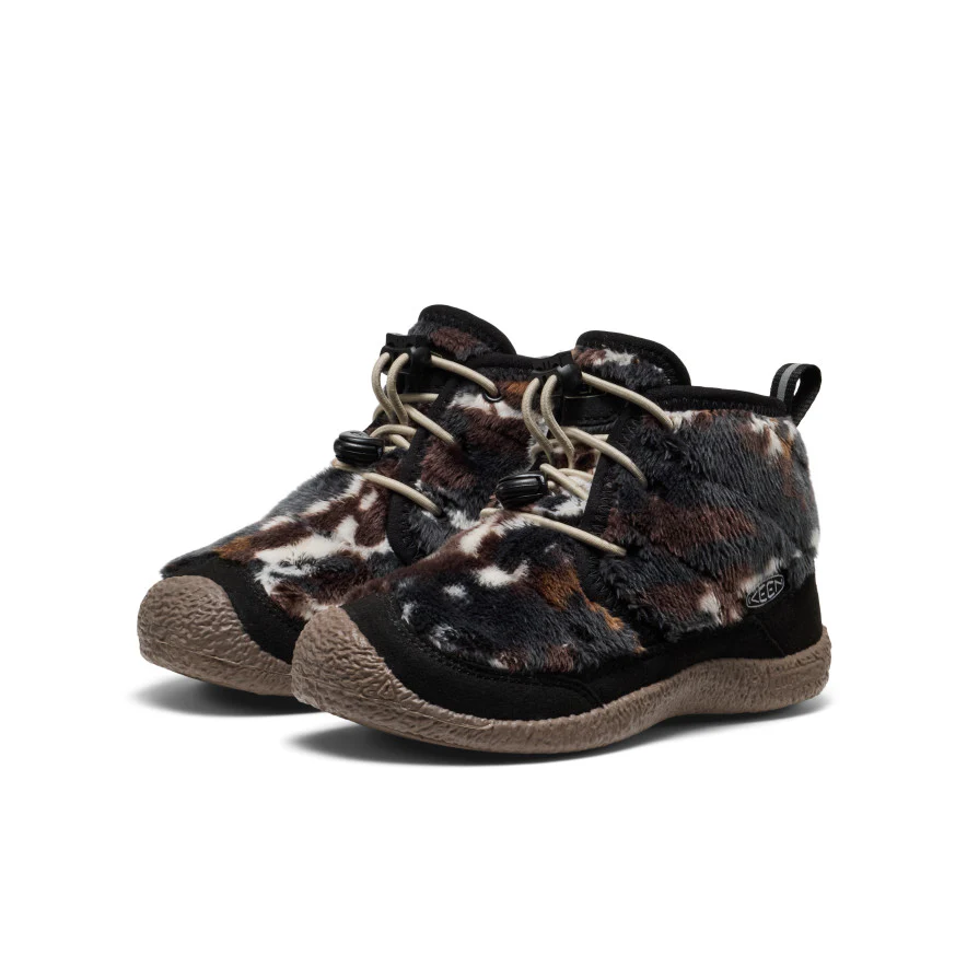 Little Kids' Howser II Waterproof Chukka  |  Black/Star White - Image 2
