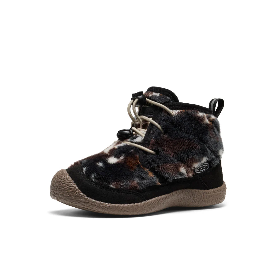 Little Kids' Howser II Waterproof Chukka  |  Black/Star White - Image 3