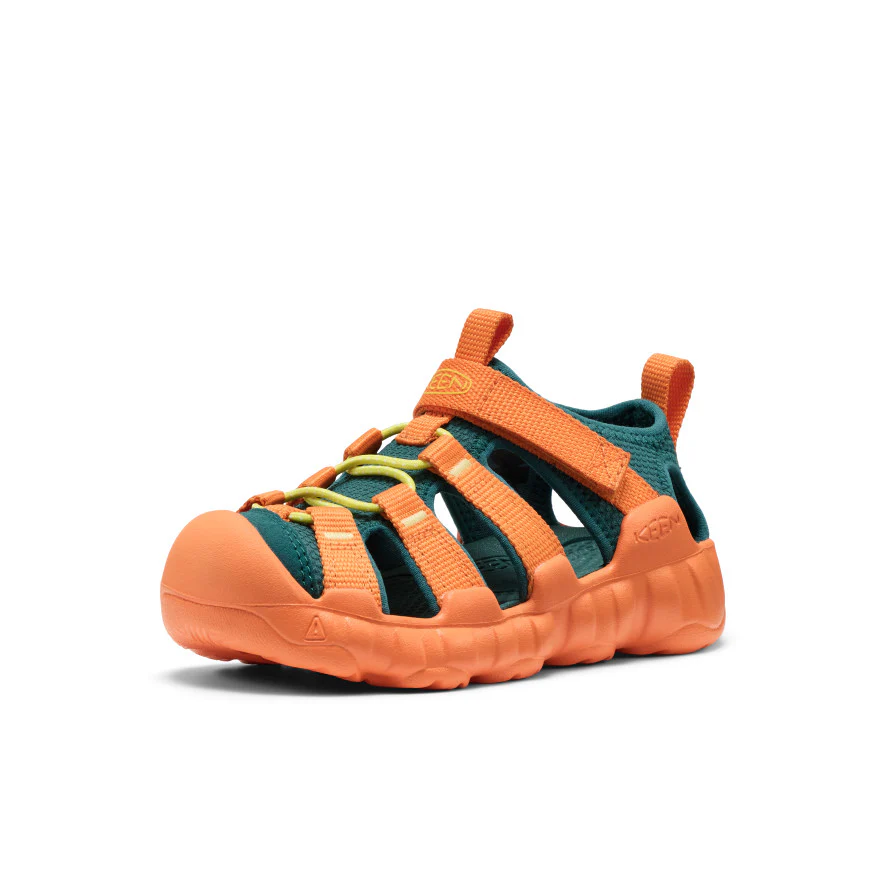 Little Kids' Hyperport H2 Sandal  |  Mediterranea/Orange Peel - Image 3