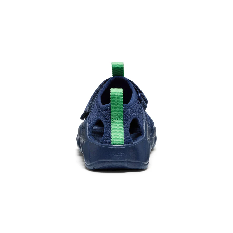 Little Kids' Hyperport H2 Sandal  |  Naval Academy/Vibrant Green - Image 5