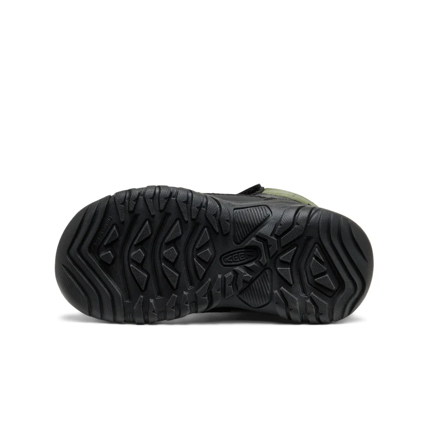 Little Kids' Kanibou Waterproof Winter Boot  |  Black/Bronze Green - Image 6