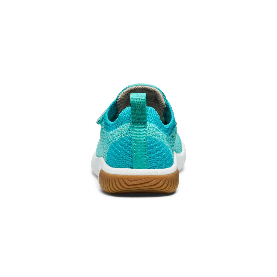 Little Kids' KNX Knit Double Strap  |  Bright Aqua/Cabbage - Image 5