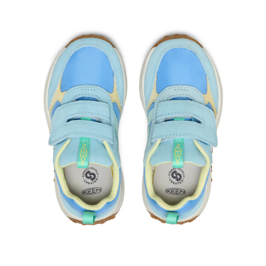 Little Kids' KS86 Sneaker  |  Baltic Sea/Wax Yellow - Image 4