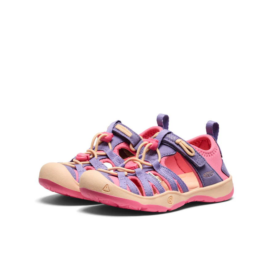 Little Kids' Moxie Sandal | Purple Haze/Pink Lemonade - Image 2