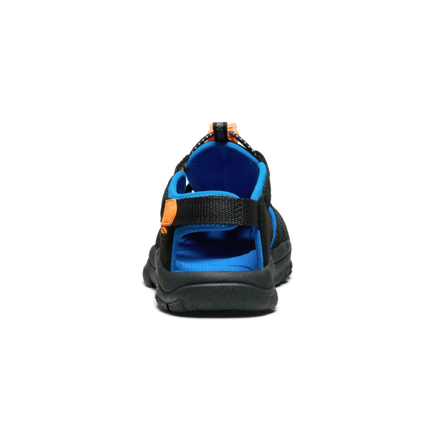Little Kids' Newport Boundless Sandal  |  Black/Precious Blue - Image 5
