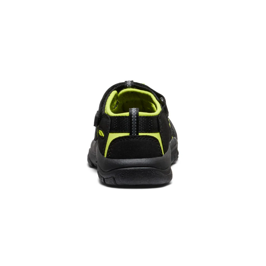 Little Kids' Newport H2  |  Black/Lime Green - Image 5