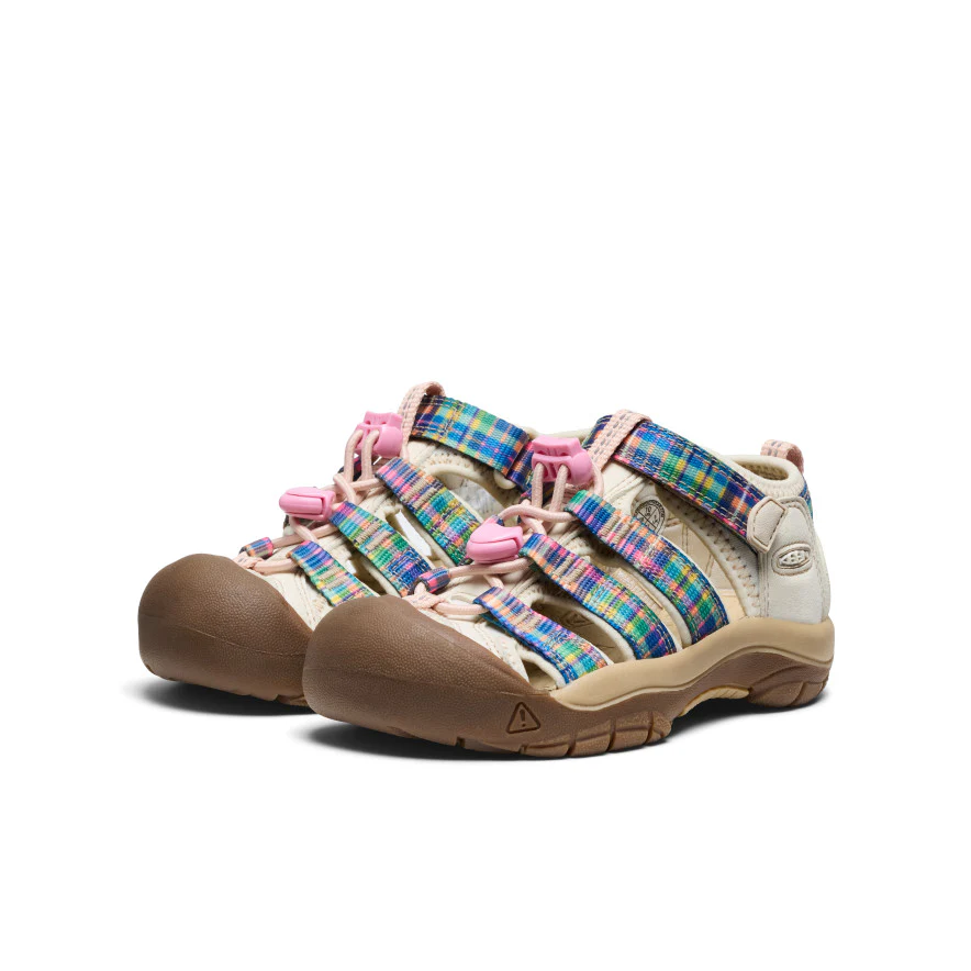 Little Kids' Newport H2  |  Gingham/Orchid Smoke - Image 2