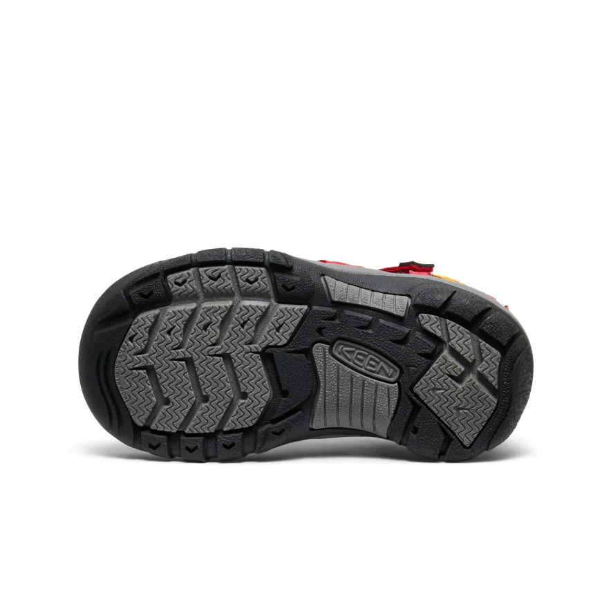Little Kids' Newport H2  |  Ribbon Red/Gargoyle - Image 6